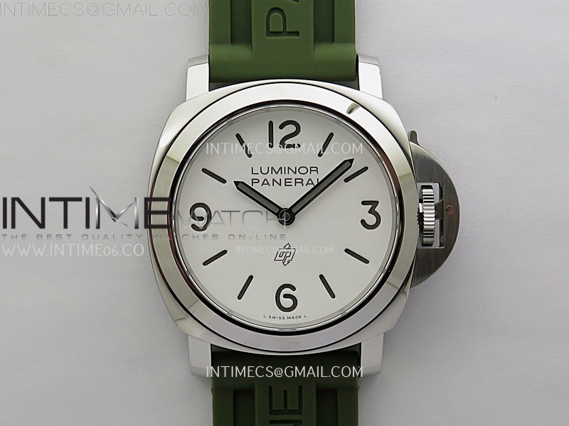 TT공장 파네라이 PAM1113 화이트다이얼 그린러버스트랩 PAM1113 W TTF 1:1 Best Edition White Dial on Green Rubber Strap A6497