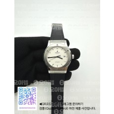 국내배송!! APS공장 위블로 클래식퓨전 42mm 화이트다이얼 거미스트랩 (고유번호 0aps8)