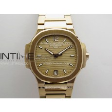 [26.01 UP] DD공장 파텍필립 노틸러스 레이디 7118 로즈골드금통 골드다이얼 브레이슬릿 Nautilus 7118 Ladies RG DDF 1:1 Best Edition Gold Dial On RG Bracelet Super Clone DD324