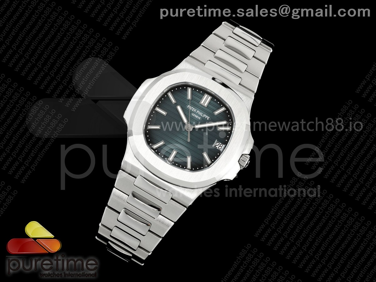 DD공장 파텍필립 노틸러스 5711 블루다이얼 브레이슬릿 Nautilus 5711 DDF 1:1 Best Edition 2018 Blue Dial on SS Bracelet DD330 Super Clone V2