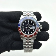 국내배송!! VS공장 롤렉스 GMT마스터2 펩시 스틸 레드블루베젤 쥬빌레브레이슬릿 3285 v1 (고유번호 0S171)
