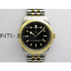 HT공장 튜더 블랙베이 41 옐로우골드콤비 다이아몬드인덱스 블랙다이얼 브레이슬릿 Black Bay 41mm SS/YG HTF 1:1 Best Edition Black Dial Diamond Marker On SS/YG Jubilee Bracelet Asian 5601